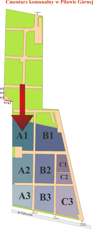 Brak mapy sektorowej