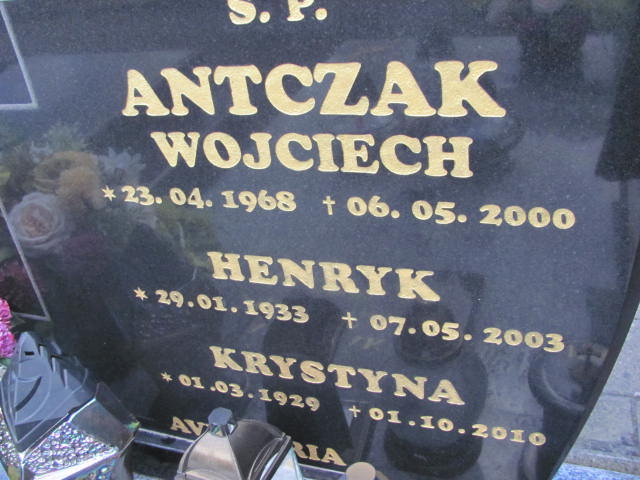 Andrzej Antczak 1958 Piława Górna - Grobonet - Wyszukiwarka osób pochowanych