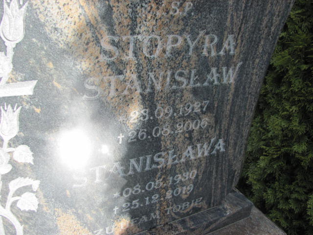 Stanisława Stopyra 1930 Piława Górna - Grobonet - Wyszukiwarka osób pochowanych