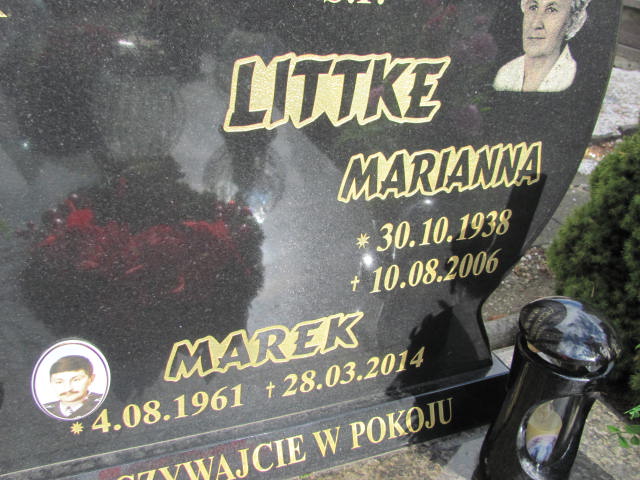 Grób Marianna Littke