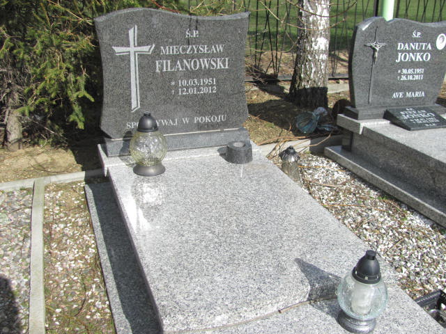 Grób Mieczysław Filanowski