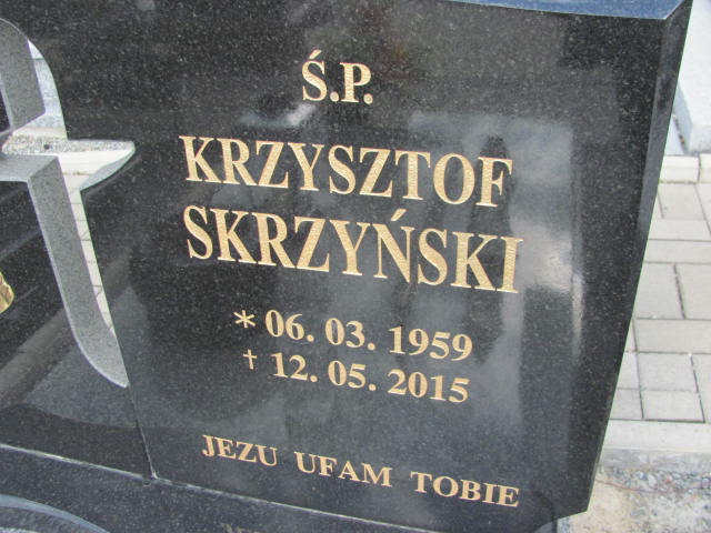 Krzysztof Stanisław Skrzyński 1959 Piława Górna - Grobonet - Wyszukiwarka osób pochowanych