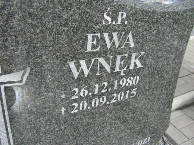 Ewa Stefania Wnęk 1980 Piława Górna - Grobonet - Wyszukiwarka osób pochowanych