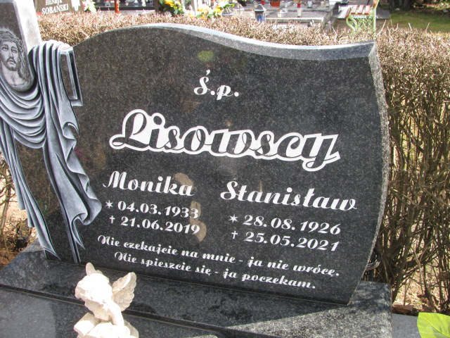 Stanisław Lisowski 1926 Piława Górna - Grobonet - Wyszukiwarka osób pochowanych