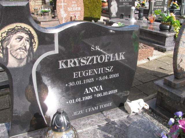 Eugeniusz Krysztofiak 1925 Piława Górna - Grobonet - Wyszukiwarka osób pochowanych