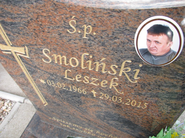 Leszek Smoliński 1966 Piława Górna - Grobonet - Wyszukiwarka osób pochowanych