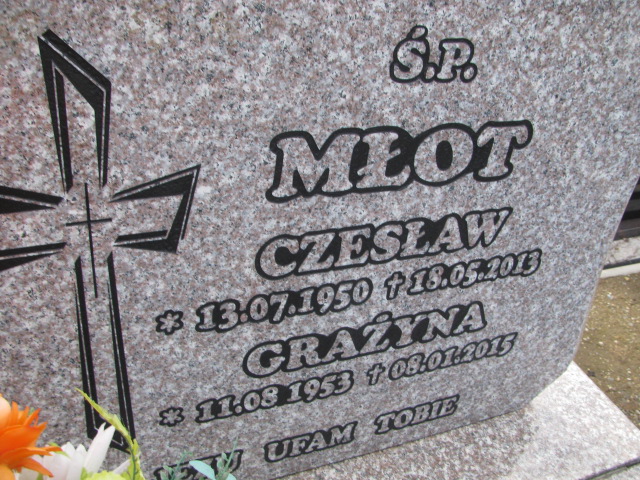 Grażyna Młot 1953 Piława Górna - Grobonet - Wyszukiwarka osób pochowanych